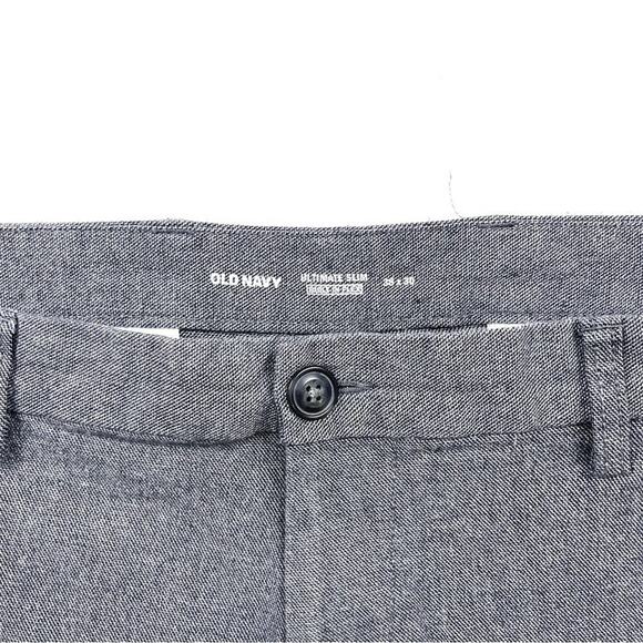 Old Navy Grey Ultimate Slim Built-In Flex Chino Pants - Picture 4 of 4